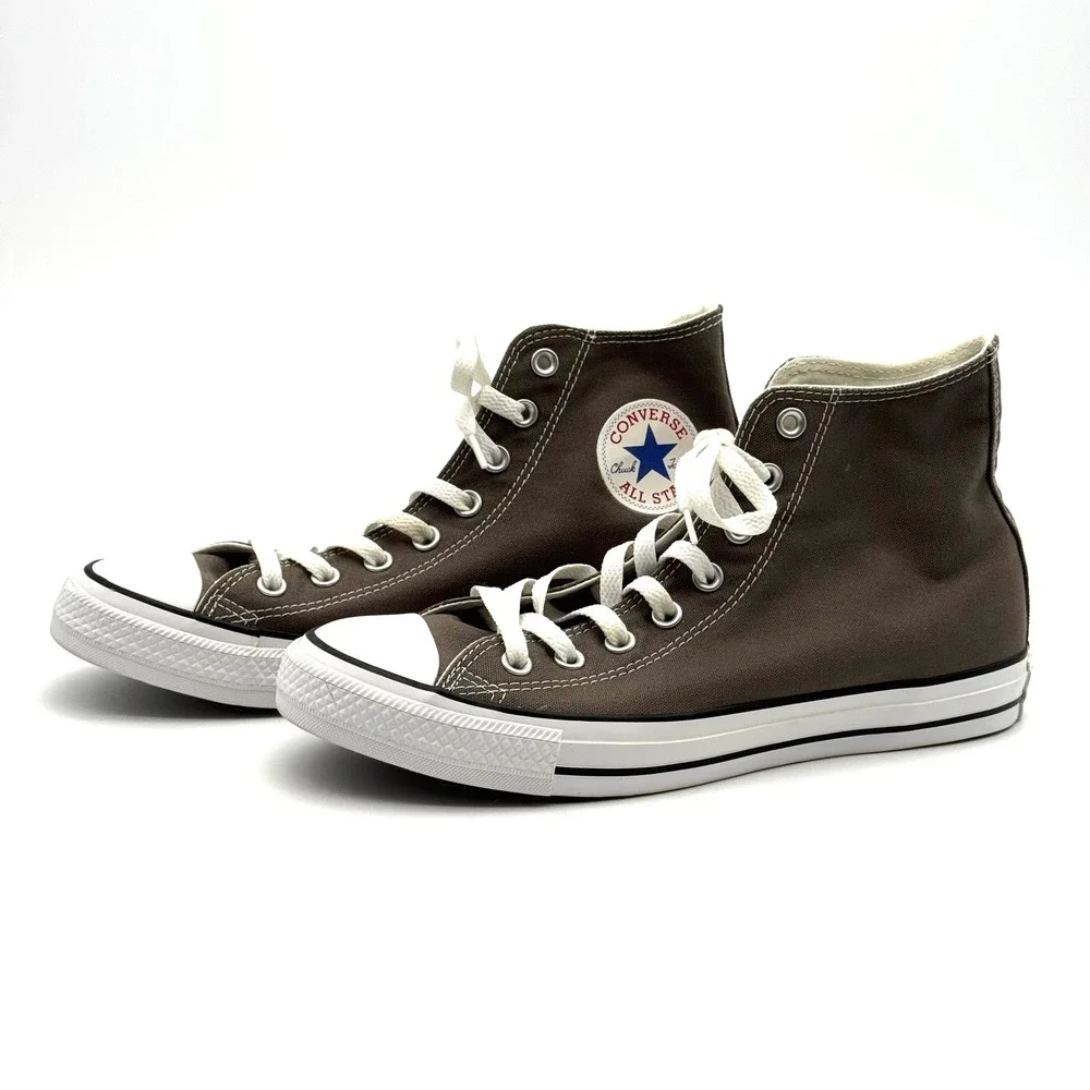 Converse Chuck Taylor All Star High Top Grey Shoes Size Men 8 Women 10